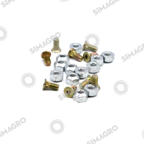 Kit tornillos de cuchilla de corte Ford New Holland y Case IH