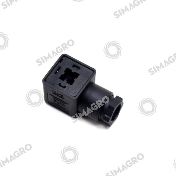 Ficha conectora electroválvula hidráulica Kuhn Montana - Image 2