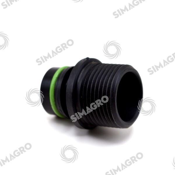 Racord recto roscado de 1 pulgada - ARAG